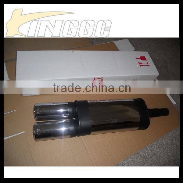 BestSelling titanium car exhaust pipe with Double Exhaust pipes