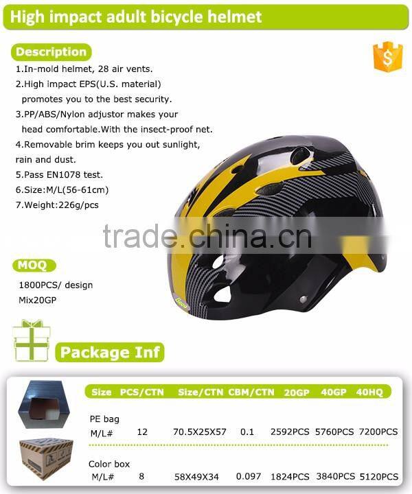 Bike cycling helmets with comfortable air vents