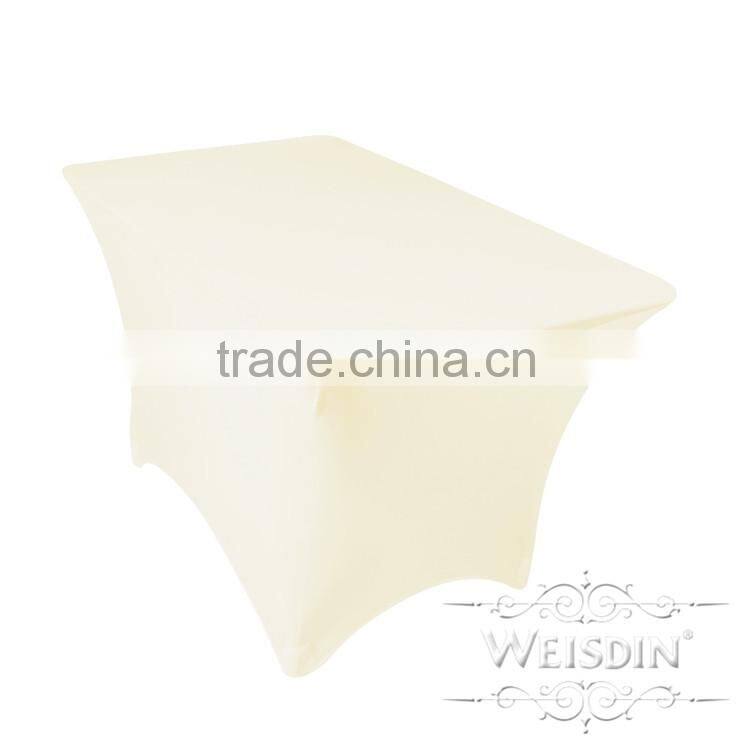 Manufacturer trendy christmas elegant decoration linen colored party wedding table cloth