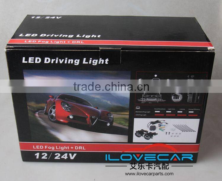 AILCECAR auto front fog lamp with DRL for led light source C type fog lamp