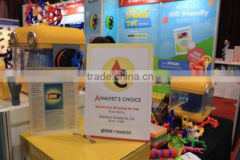High quality and The World's First Kid-friendly Mini-Toy Kids 3D Printer