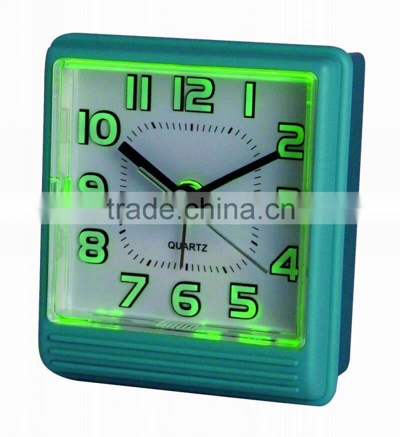 LED light snooze crescendo Beep sound table alarm clock