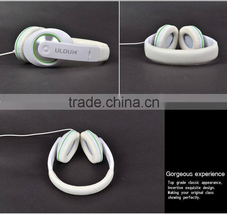 Headset factory over ear wired 3.5mm connectors stereo mp3 headphone