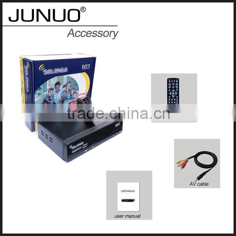JUNUO china manufacture OEM outstanding quality HD 1080p mstar 7t01 Slovakia digital tv receiver set top box