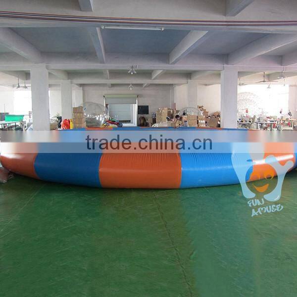 palm tree 0.6mm pvc heated inflatable pool