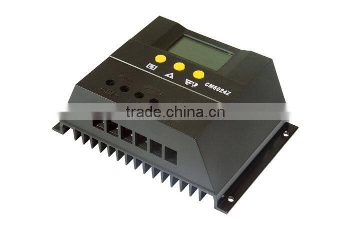 CM60 60A 12V/24V PWM Solar Charge Controller with LCD Display for Home System