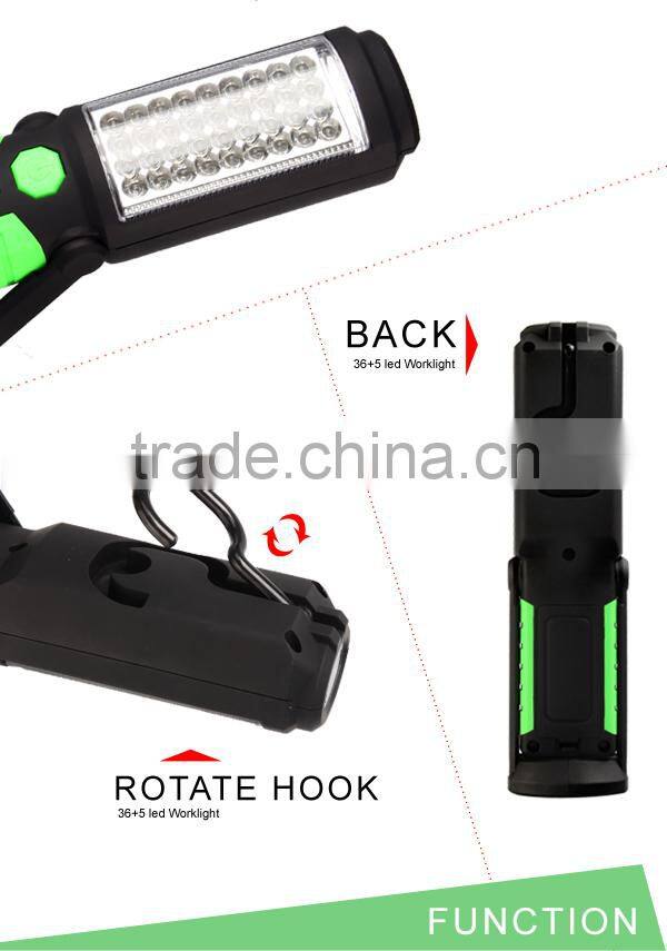 SORBO Super Brightness Magnetic LED Flashlight Torch Strong Power Light LED Torch for Emergency Stand 36 5 LED Work Lights