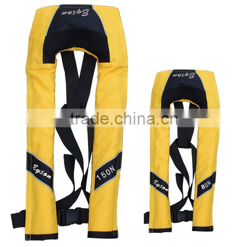 2015 fashional custom neoprene adult&kids inflatable life jacket