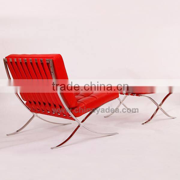 Livingroom furniture design replica knoll barcelona chair