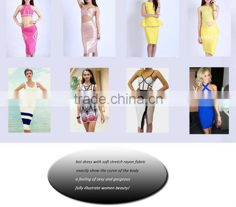 new design mini fashion bandage skirt hot new products 2015