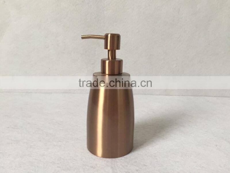 Stainless steel latex bottle quidLi soap bottlesSH101Rose gold