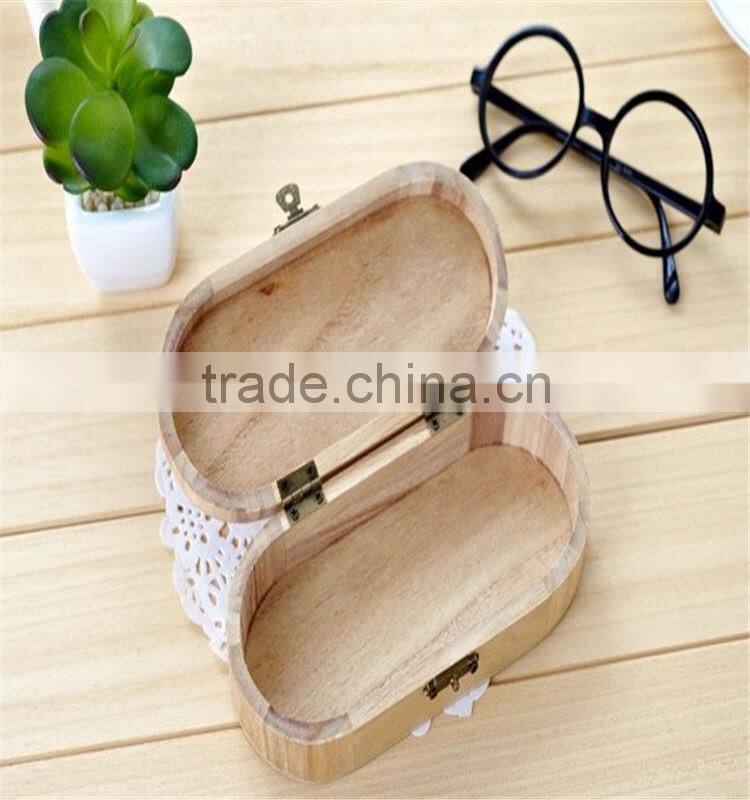 Fancy DIY Wooden Cosmetic Gift Box,Hard Side Wooden Box For Cosmetic Case