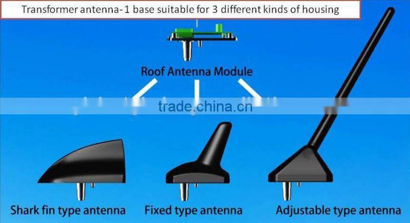 shark fin antenna gps fm