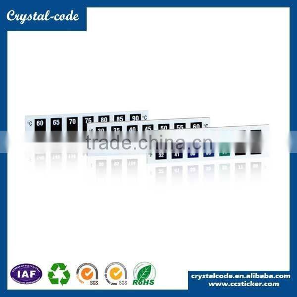 Adhesive sticker Wholesale self adhesive temperature change label