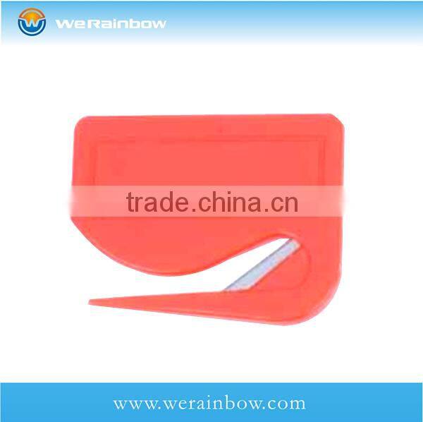hot sale shaped plastic office letter opener