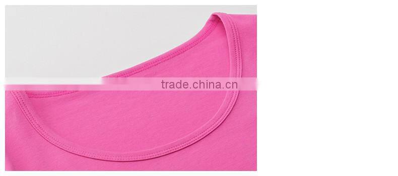 China garment supplier wholesale cotton women spport fitness wear t-shirts/shirts