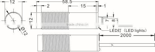 F&C DR12 Series M12 Photoelectric Sensors, Cylinder Photo Sensors, Infrared Photo Switches