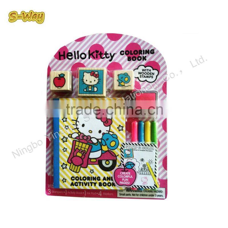 Plastic Stamp Set Toy for Kids/DIY Kits/fun egg/Christmas gift