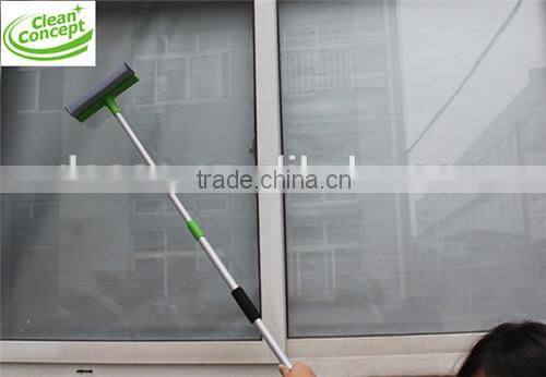 Long handle window wiper window squegee