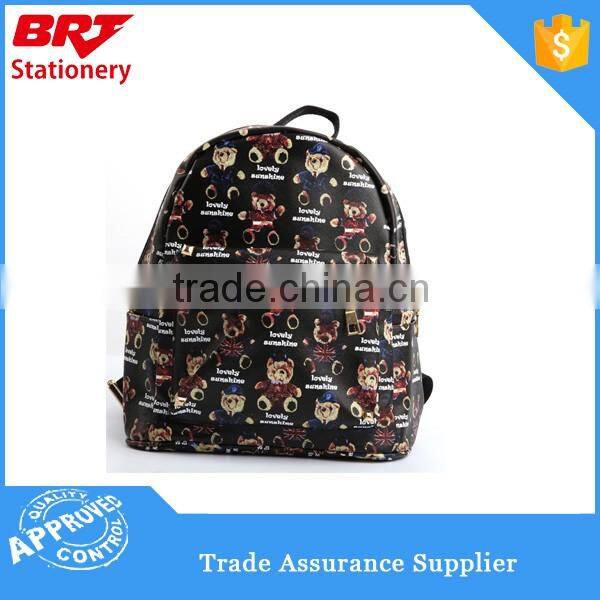 Top Quality Polyester Black School Bags Backpack For Boys