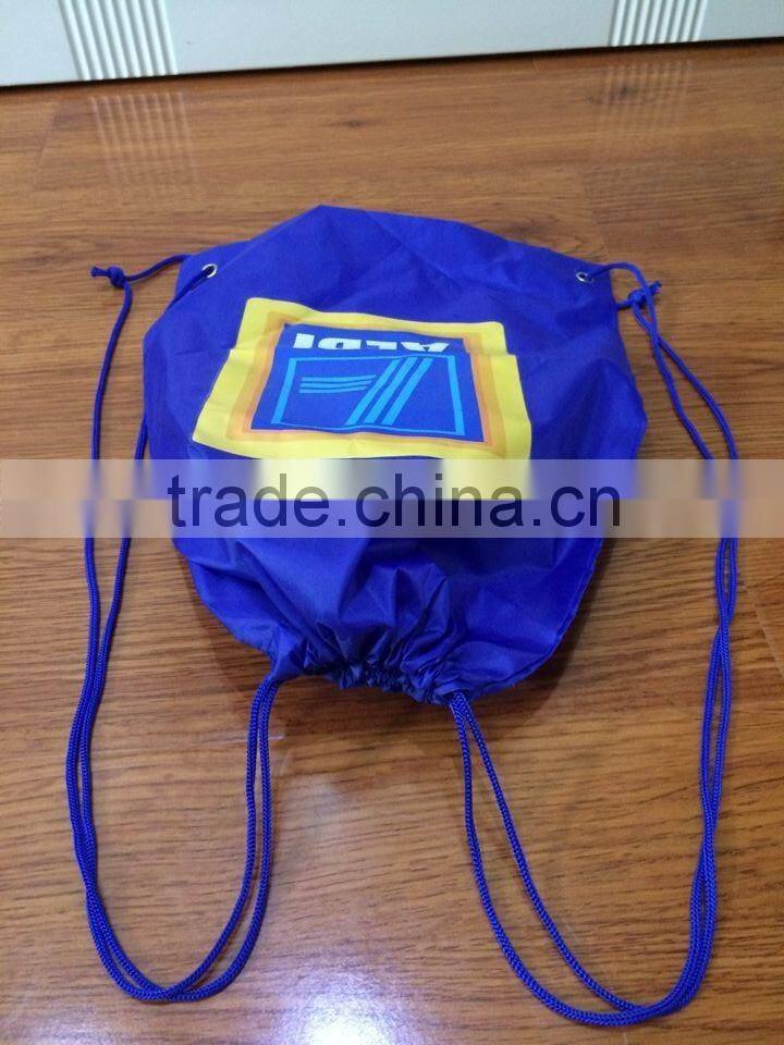 drawstring bag with hello kitty print(2W-0971)