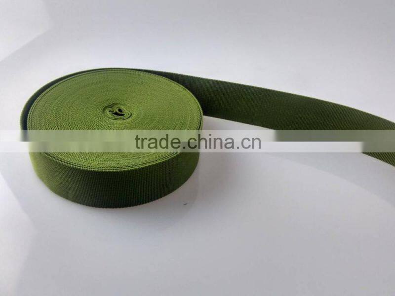 Cheap pp strap polypropylene ribbon webbing for furniture chairs