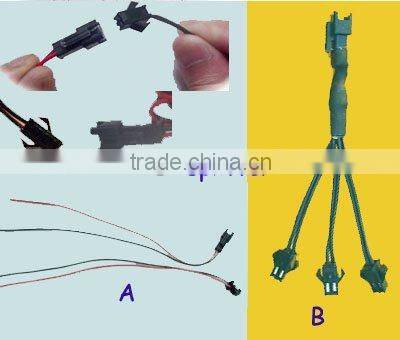 cuttable el sheet el light sheet el backlight sheet With DC12V inverter and 50cm connector