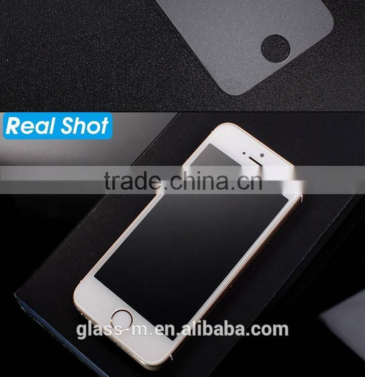 GLASS-M Anti Glare Tempered Glass for iPhone SE