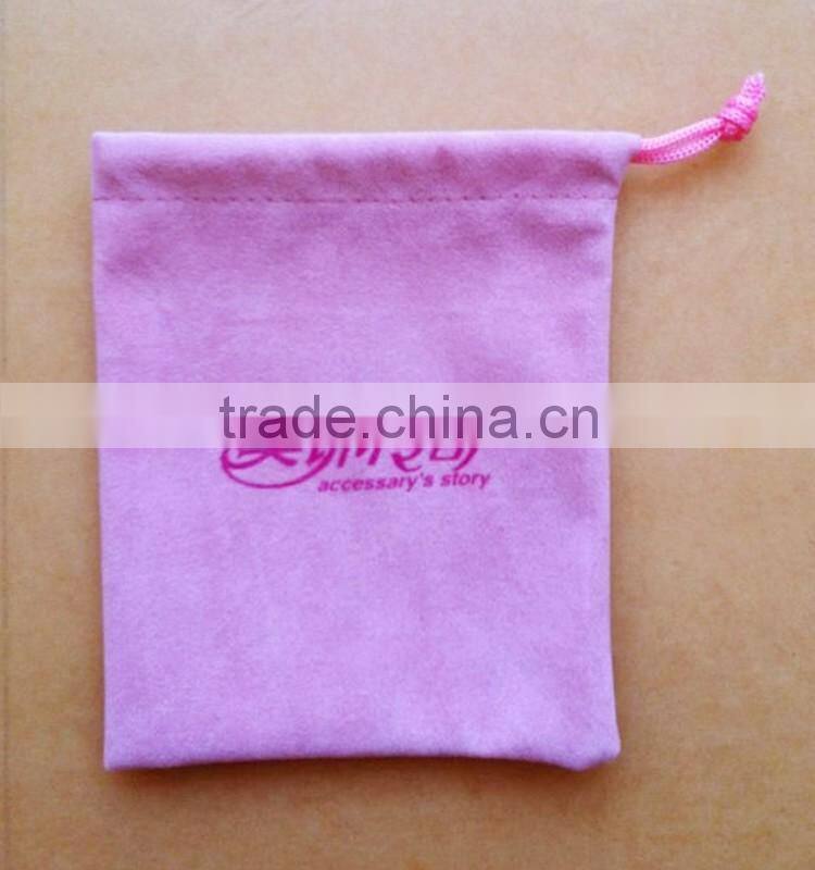 custom small velvet jewelry bag