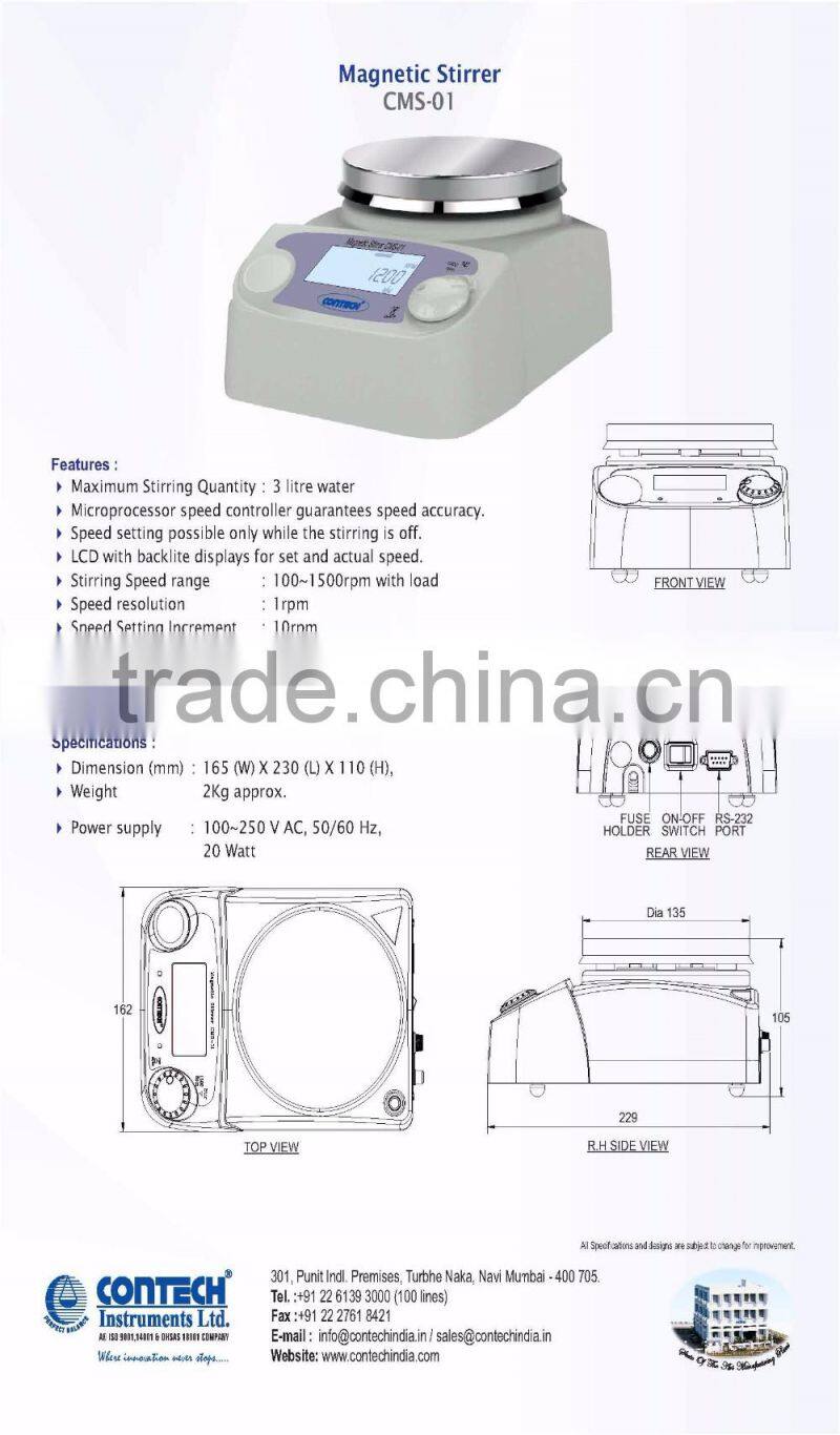 Chemical Magnetic Stirrer