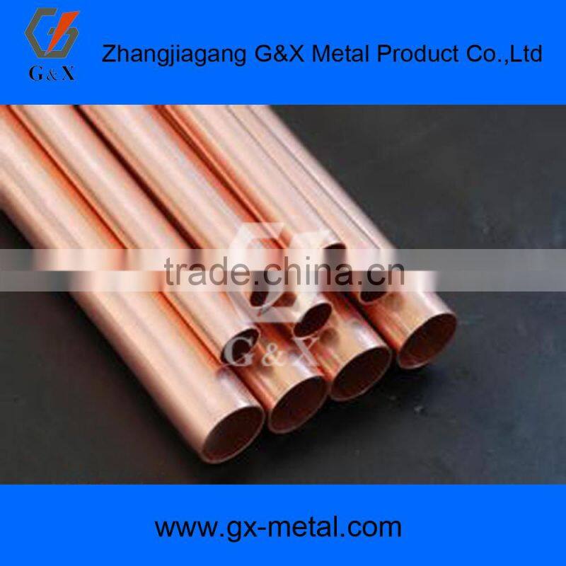 Straight Copper Pipe Type heating pipe copper prices from china