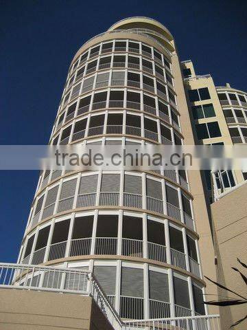 Storm roller shutter with high quality profile