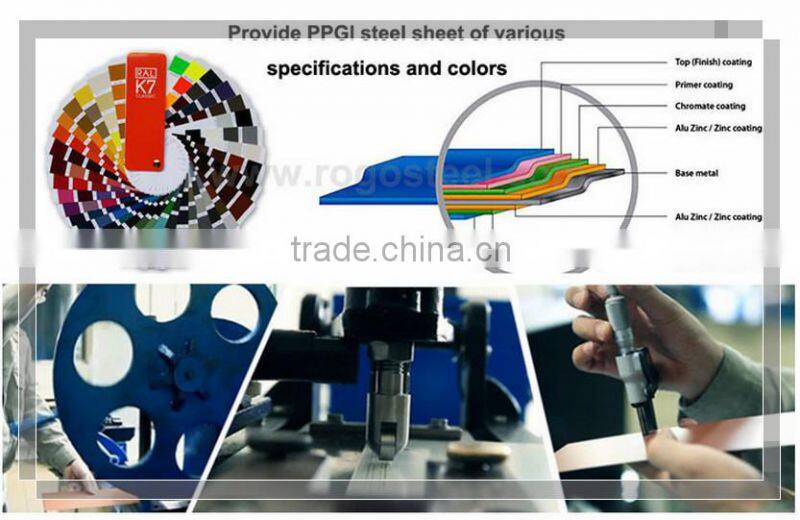 Zinc wood coating 30g~ 275g Prepainted galvanized steel coil PPGI coil