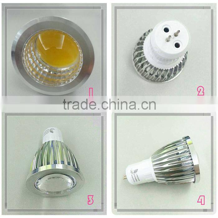 China New Product Mini led spotlight COB 5w Gu5.3 led spotlight dimmable