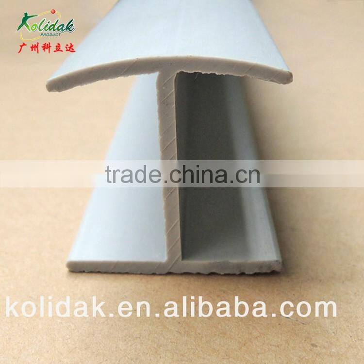 Rail shape PVC plastic product extrusion