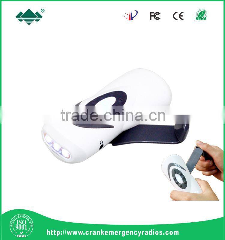 Hand Crank Dynamo Rechargeable flashlight Torch Radio,Wind Up Radio,Mini Dynamo FM Radio