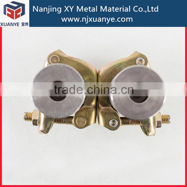 JIS Types Of stainless steel pipe repair clamp pressed scaffold couplers For Pipes Connecting