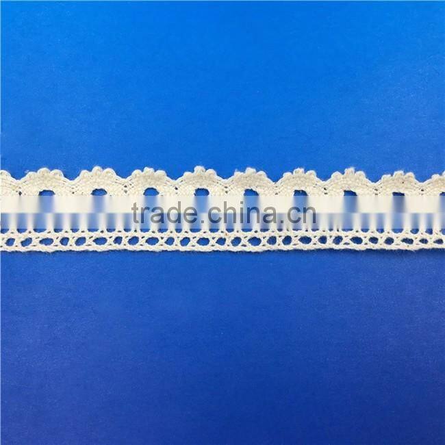 Wholesale High Quality H0727C3 Lace Ribbon,Crocheted Lace,100% Cotton Lace