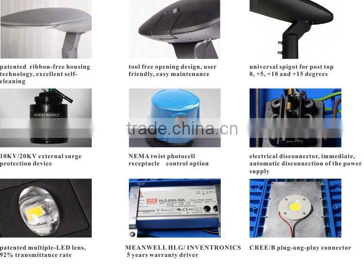 IP66 110lm/w smart design TUV GS CB approved 100w cob led street light