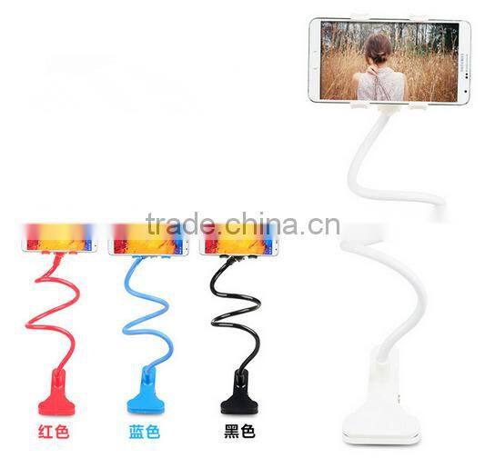 Mobile phone holder flexible phone holder phone clip cellphone holder with big clamp of 120mm