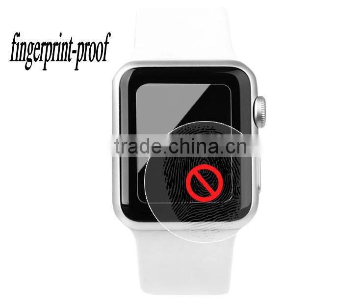 Free sample tempered glass screen protector for apple watch screen 2015 new arriaval