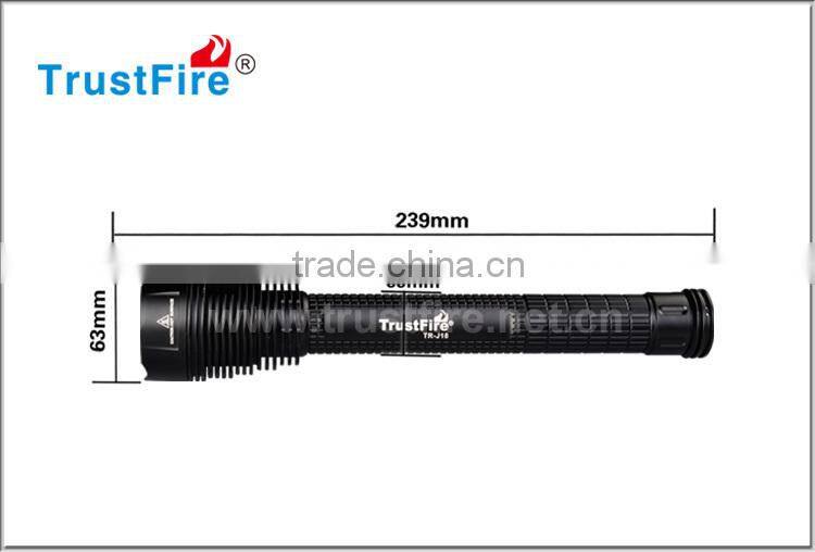 TrustFire J18 led flashlight 8000LM powerd by Cree led flashlight waterproof emergency light for home use, camping