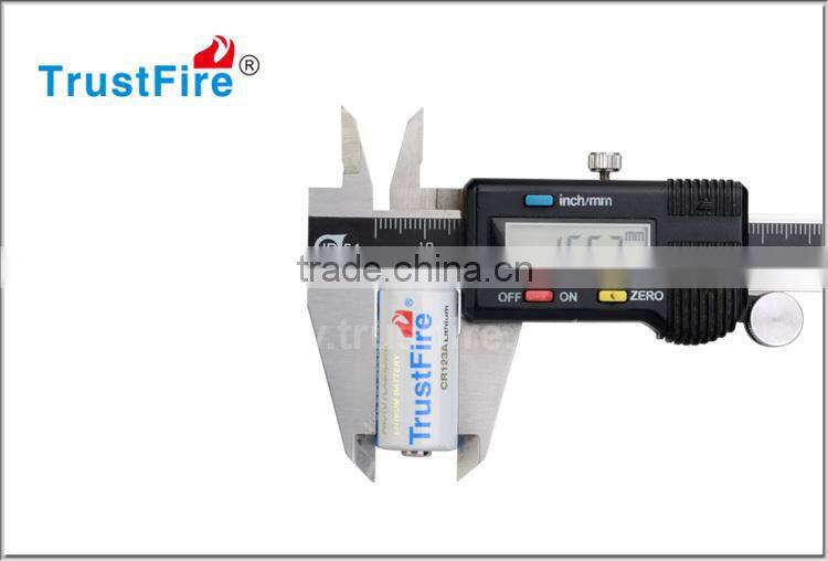 Trustfire lithium battery CR123A lithium-ion batteries disposable batteries 1300mah li-ion batteries lithium polymer batteries