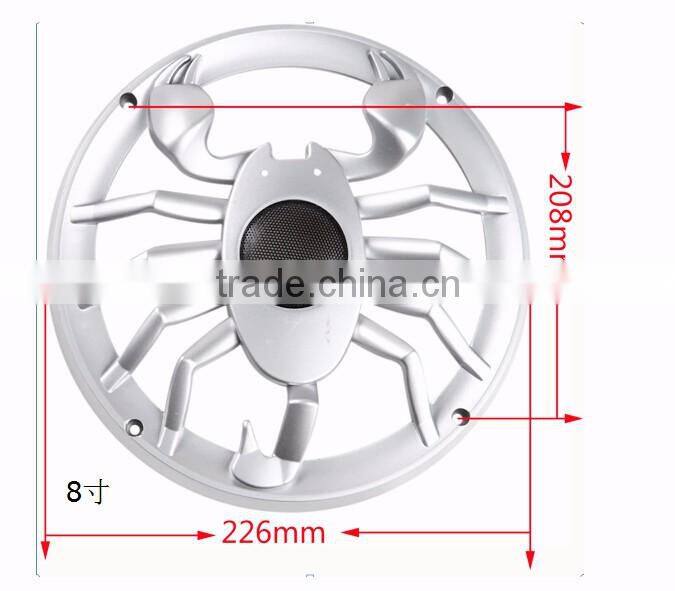 New design trolley spider speaker colorful speaker cover
