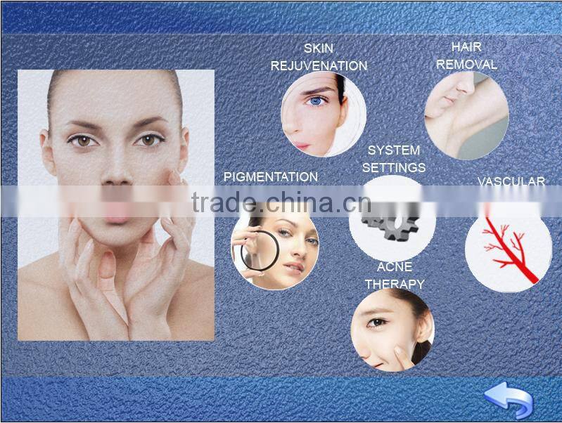 super hair removal machine with IPL SHR Elight OPT from beijing fogool