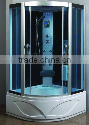 Tinted glass massage shower room