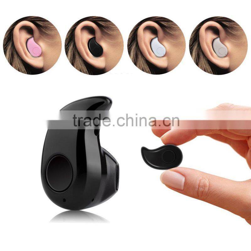 Hot Selling Wireless Bluetooth Earphone Bluetooth V4.0 Stereo Noise Cancelling Bluetooth Headset Wireless range up to 10 meters