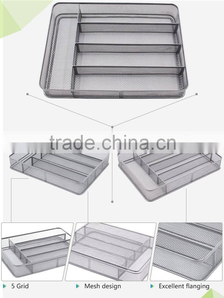EasyPAG 5 Upright Sliver Section Mesh kitchen cutlery tray