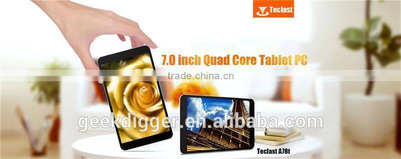 Teclast A78T Tablet PC-WHITE/Android 4.4 7 inch HD Screen Rockchip RK3126 Quad Core 1.3GHz 512MB RAM 8GB ROM Camera