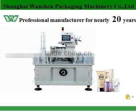 Shanghai Wanshen HDZ 100 Automatic Cartoning Machinery for Pharmaceutical Bottle/Soft Tube/Blister/Injection/Pillow bag